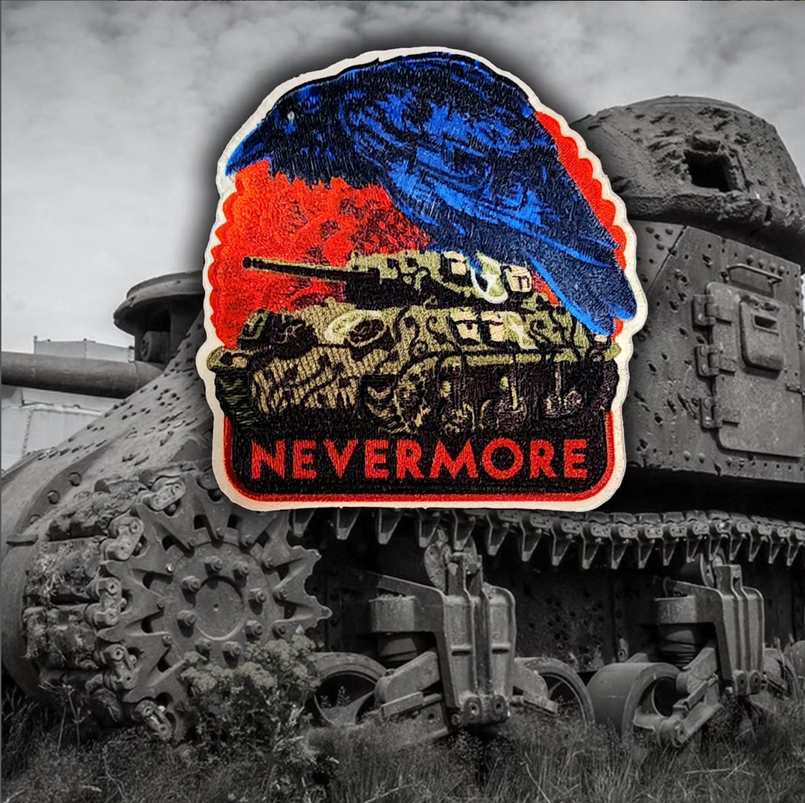 Tank Patch WWII Raven